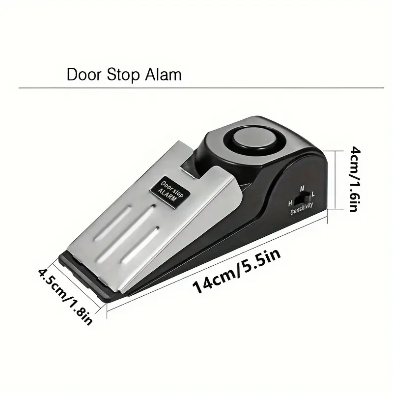 Anti-Theft Door Alarm - Portable for Travel and Home Security