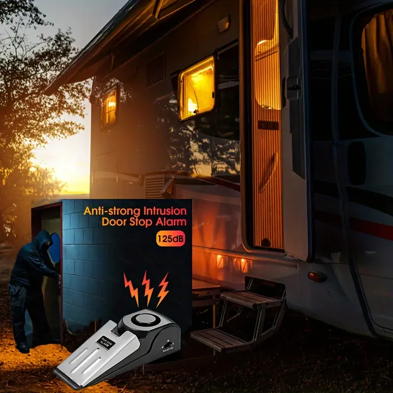 Anti-Theft Door Alarm - Portable for Travel and Home Security