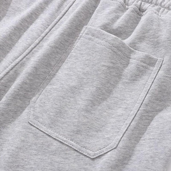 Loose Elastic Waist Cotton Casual Sports Pants