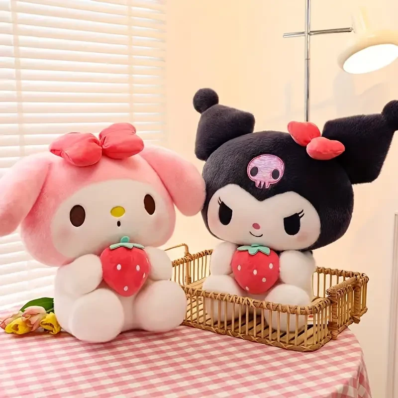 Kuromi Plush Toy, Sanrio Plush Doll Kuromi Melody Dolls