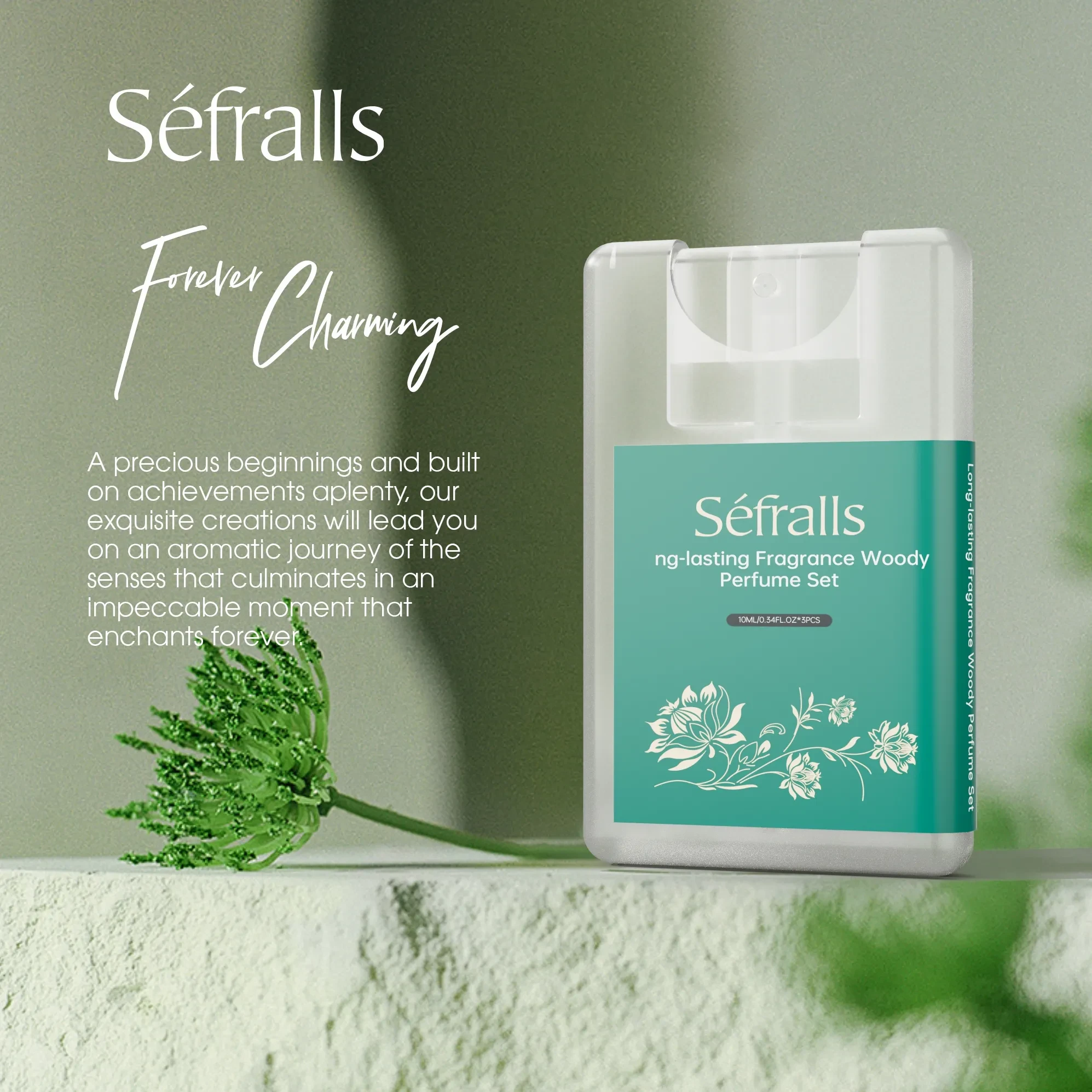 Sefralls Long-lasting Fragrance Woody Perfume