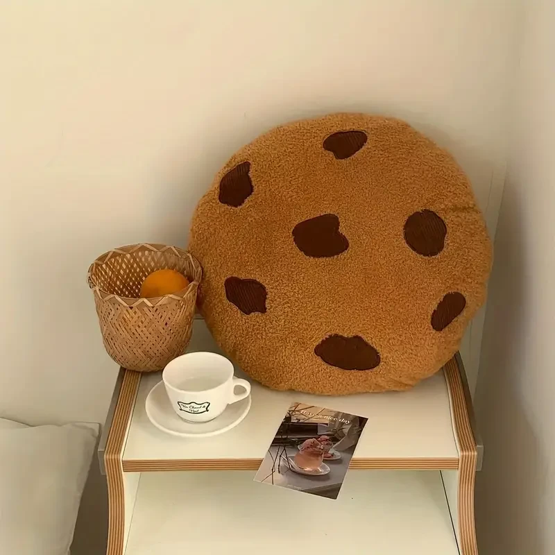 Cookie Biscuit Pillow Plush Sofa Cushion