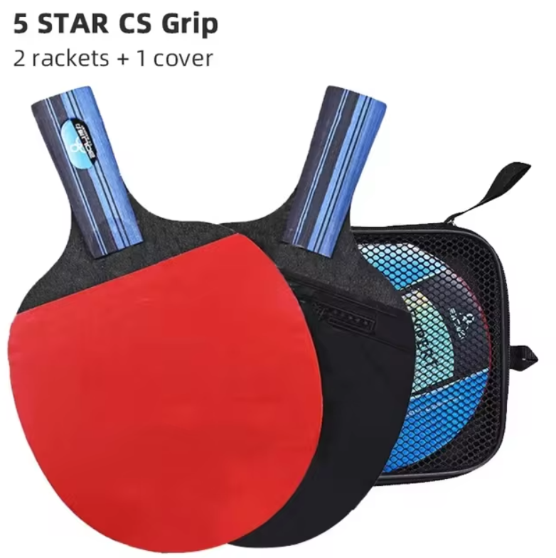 5/6 Star Table Tennis Racket 2PCS