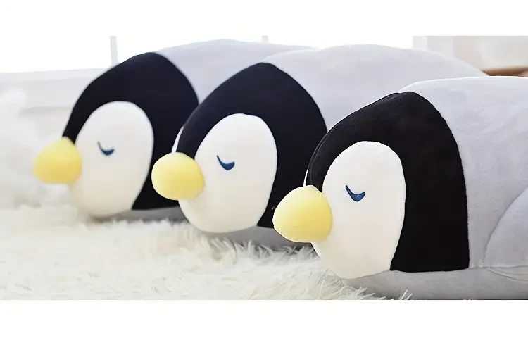 1pc Penguin Pillow Plush Doll Filled Adult Doll Sleeping Soft Pillow Cute Cloth Doll