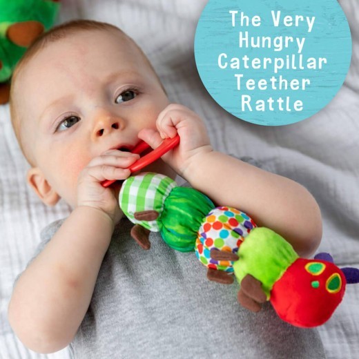 The Very Hungry Caterpillar Teether Rattle