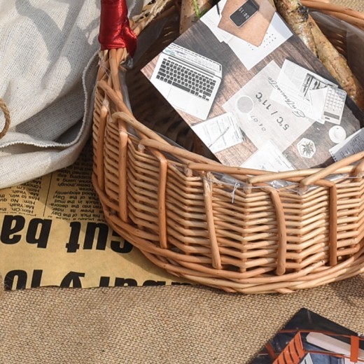 Wickerwork Natural Flower Basket Vase