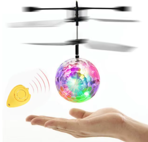 Colorful mini Drone UFO Flying Helicopter Magic Ball Aircraft Sensing Mini Induction UFO Drone Kids Electric Electronic Toy