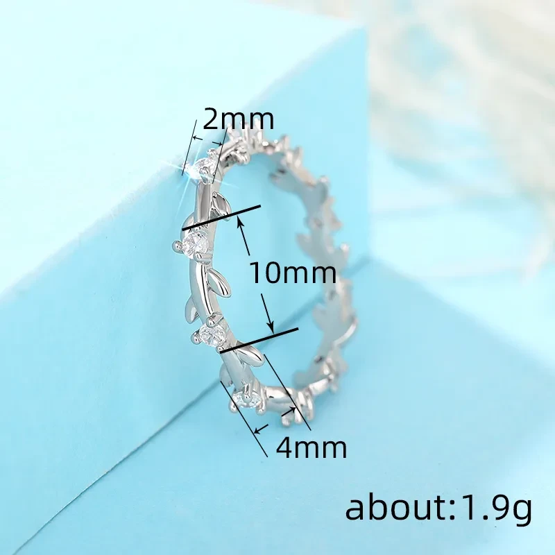 Simple Ring Female Small Flower Vine