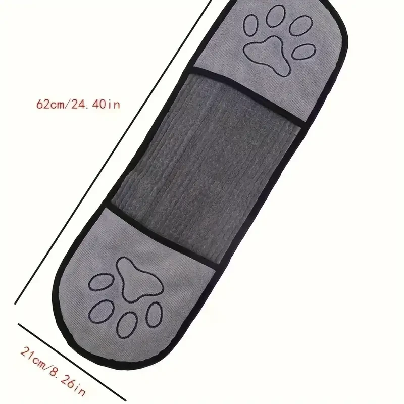 Quick-Dry Pet Bath Towel for Dogs and Cats