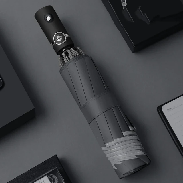 GiftTreeNZ | Automatic Umbrella with Reflective Stripe & LED Light