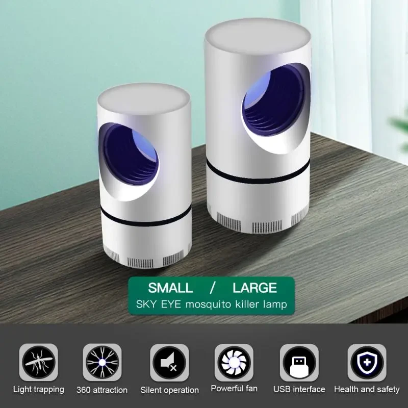 Safe & Silent UV Mosquito Trap