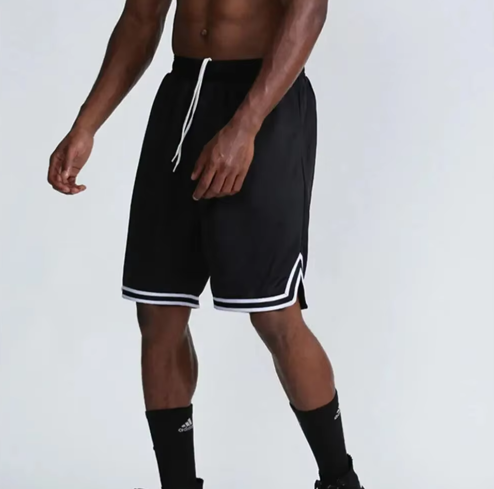 Summer Sports Shorts Men's Casual Five-point Pants Trend Loose Basketball Outer Wear Big Pants Pants Mesh Thin Section