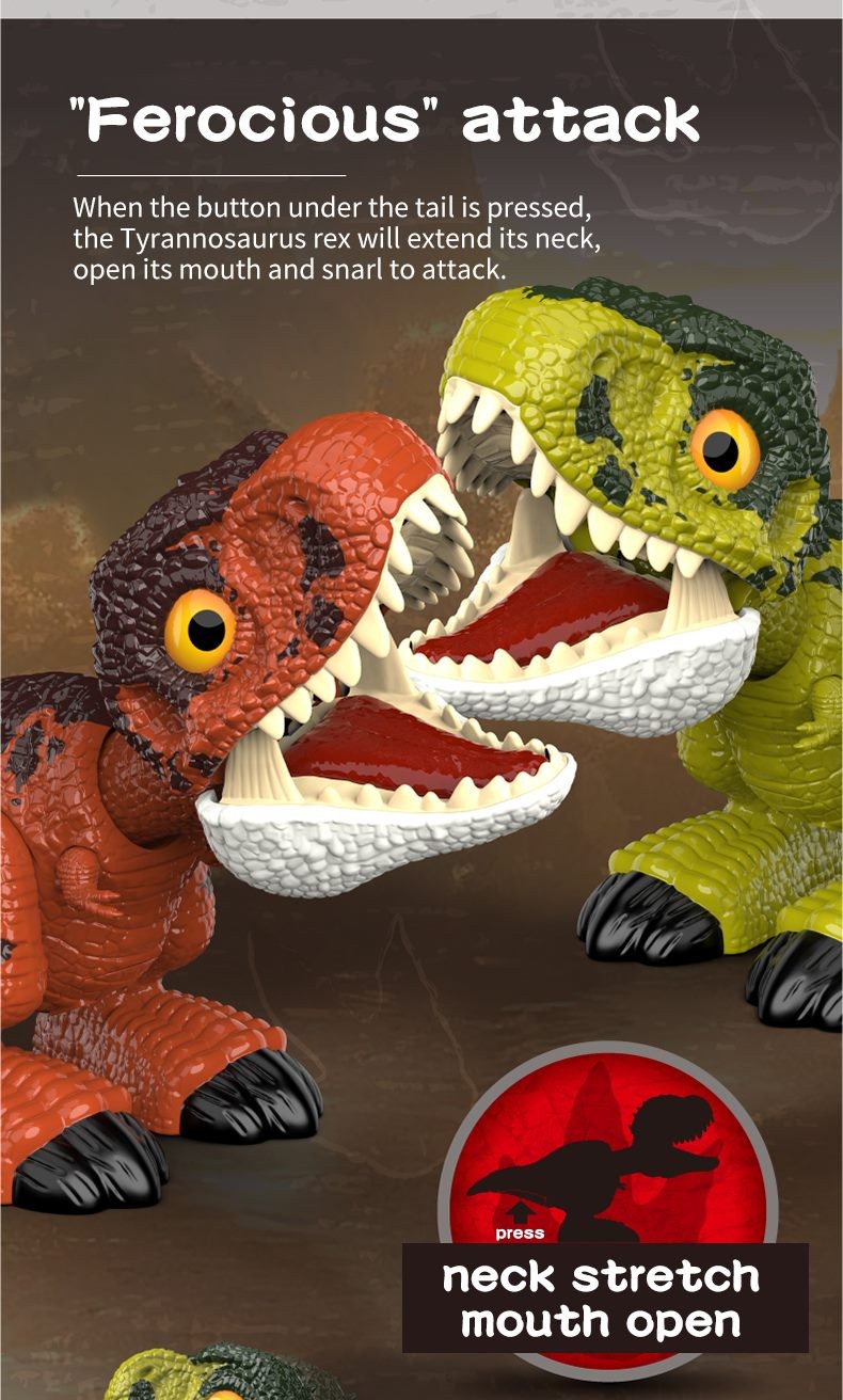 Dinosaur, Q Version Telescopic Tyrannosaurus