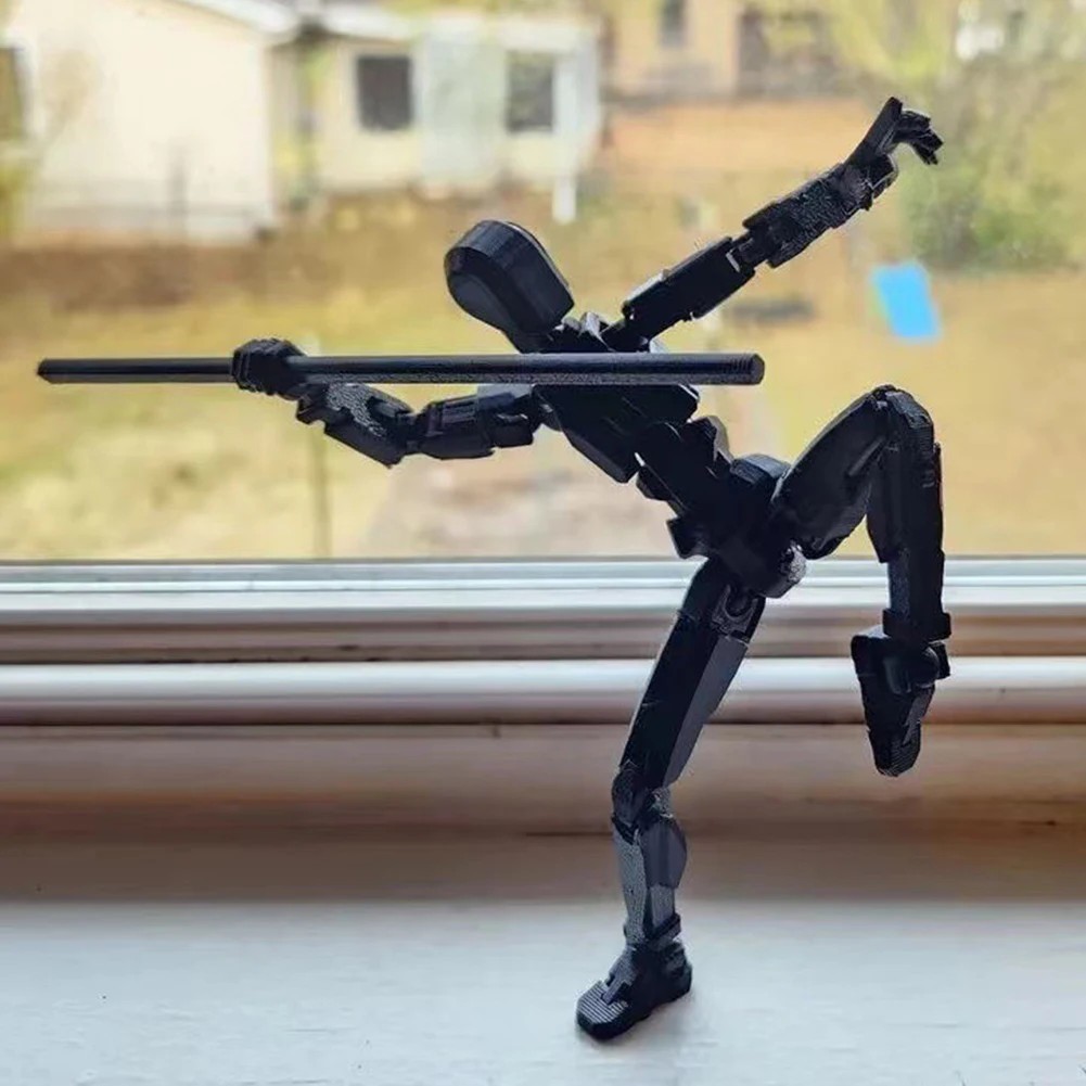 3D Printed Multi-Jointed Movable Lucky 13 Action Figure