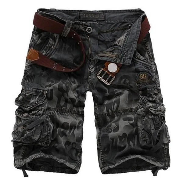 Men's Cargo Camo Shorts