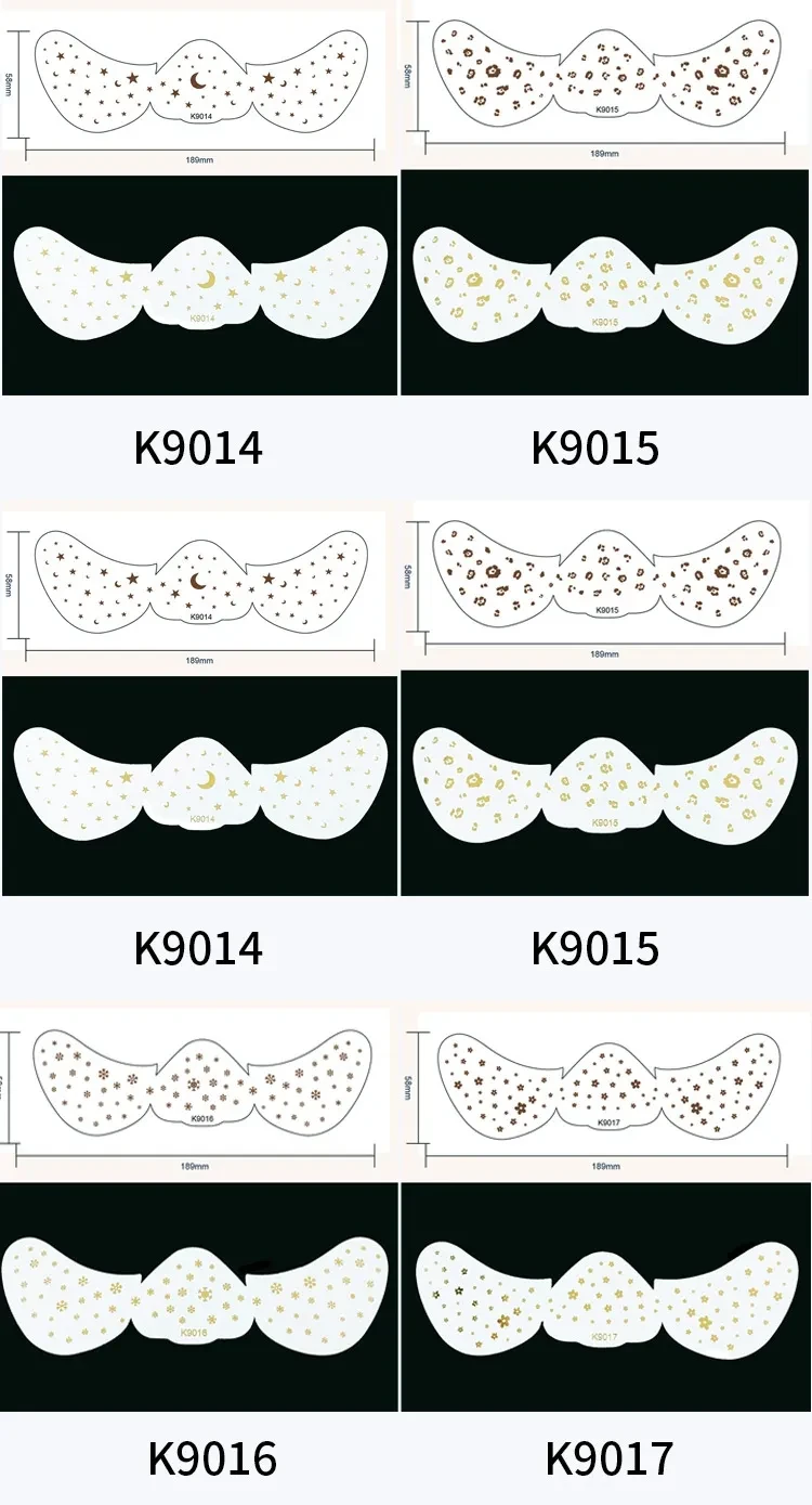 Facial Freckles Stickers Gilding Freckle-like Dot