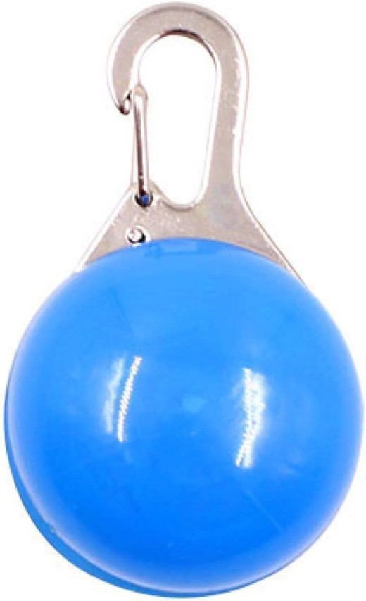 LED Luminous Pet Round Pendant Luminous Dog Tag Pet Charm Dog Flashing Tag Dog Collar Light, Suitable For Pets To Walk At Night