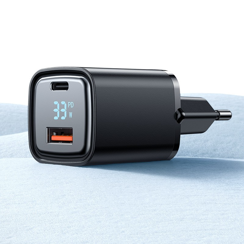 Dual-port Digital Display Fast Charging Charger