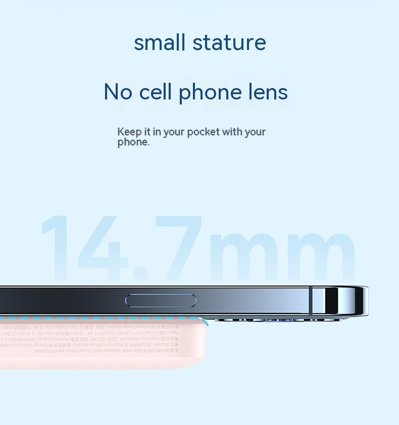 Magsafe20W Fast Charging Magnetic Wireless Power Bank