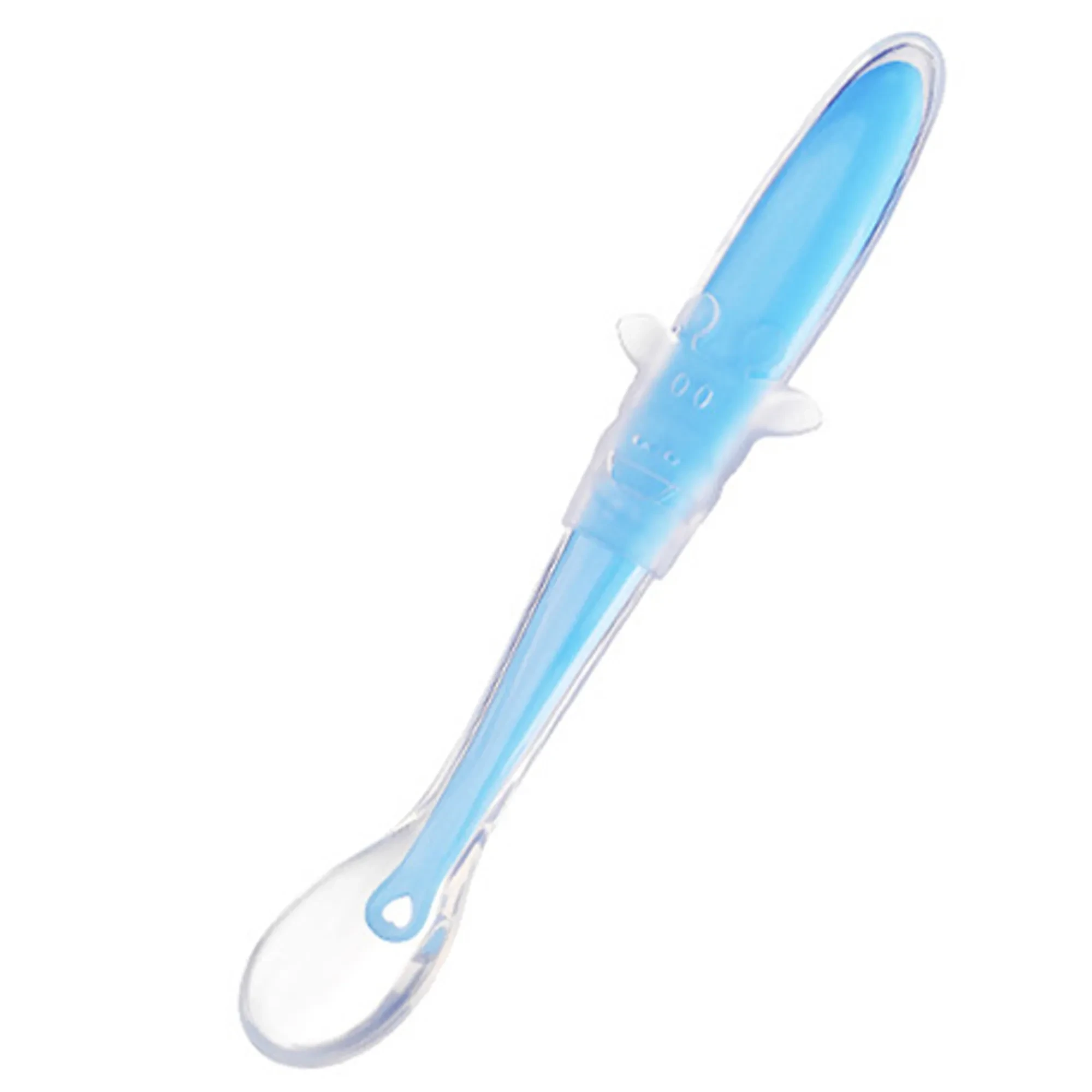 Children's Training Full Silicone Soft Baby Spoon
