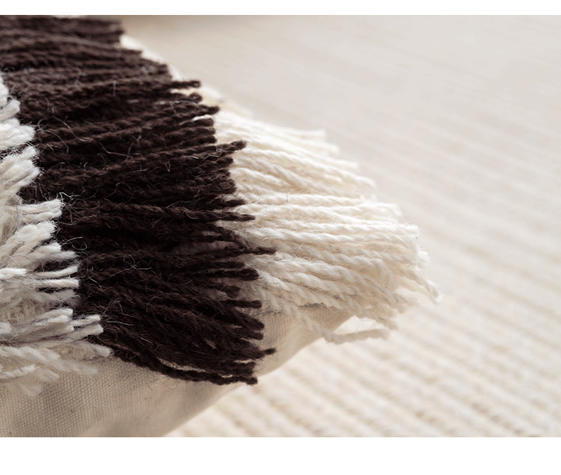 Style Wool Throw Pillow Sofa Cushion Cushion