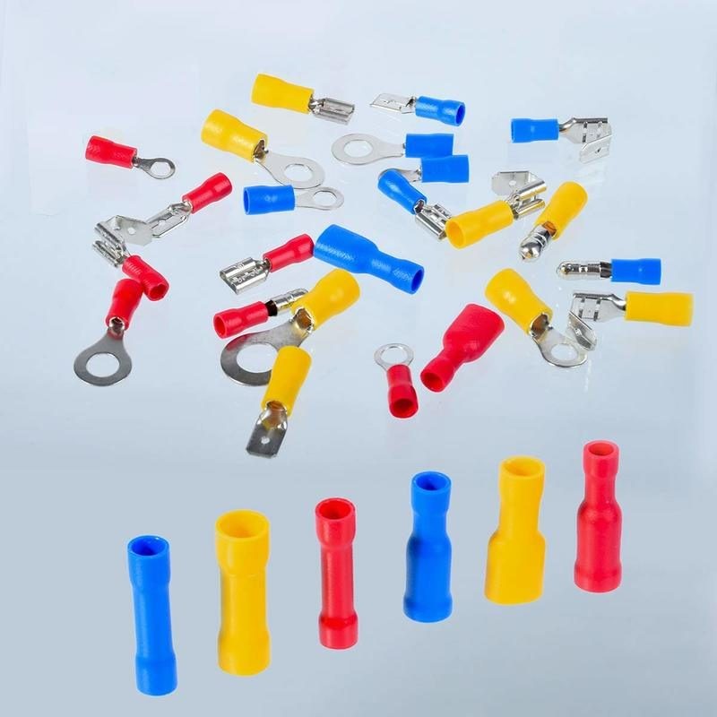 480pcs Electrical Wire Terminal Crimp Connectors