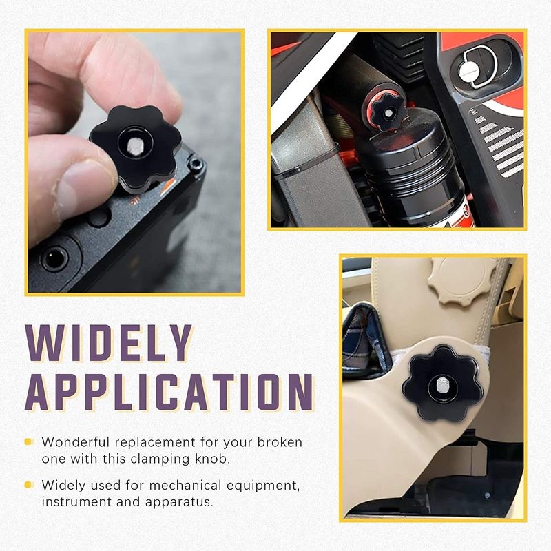 20pcs Tightening Nut M8 Manual Clamping Knob Thumb Nuts