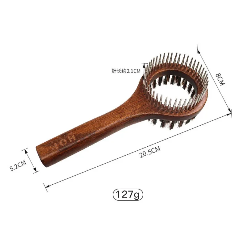 Pet Comb Solid Wood Antique Hair Remover