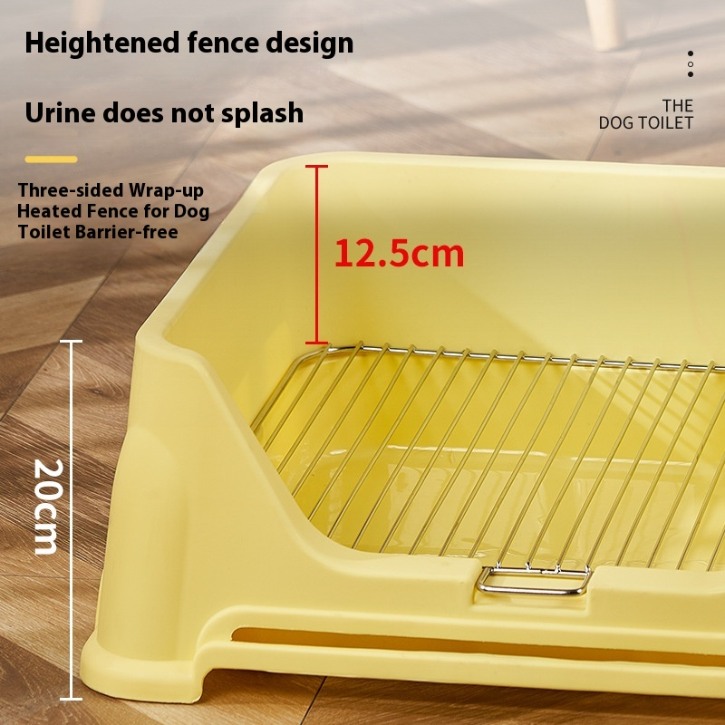 Large Stainless Steel Mesh Frame For Dog Restroom