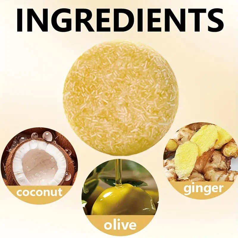 Xioimy Luxurious Ginger Shampoo Bar