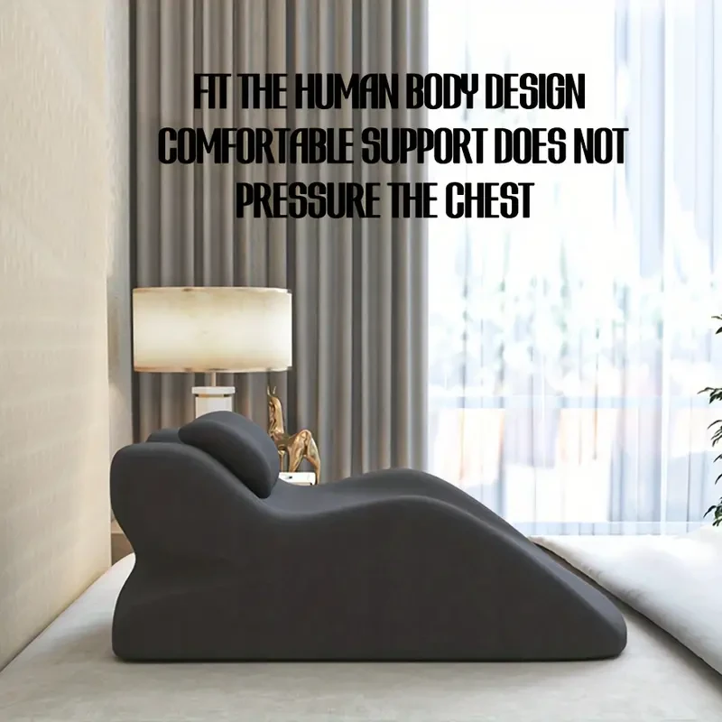 Ergonomic Memory Foam Pillow for All Sleep Positions - Neck & Back Support