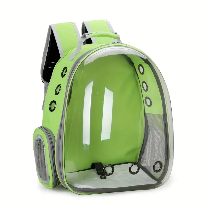Breathable Transparent Space Capsule Cat Backpack - Durable Acrylic Pet Carrier