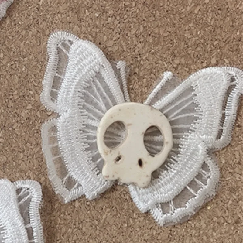 Skull Hair Clip Side Clip Hair Accessor