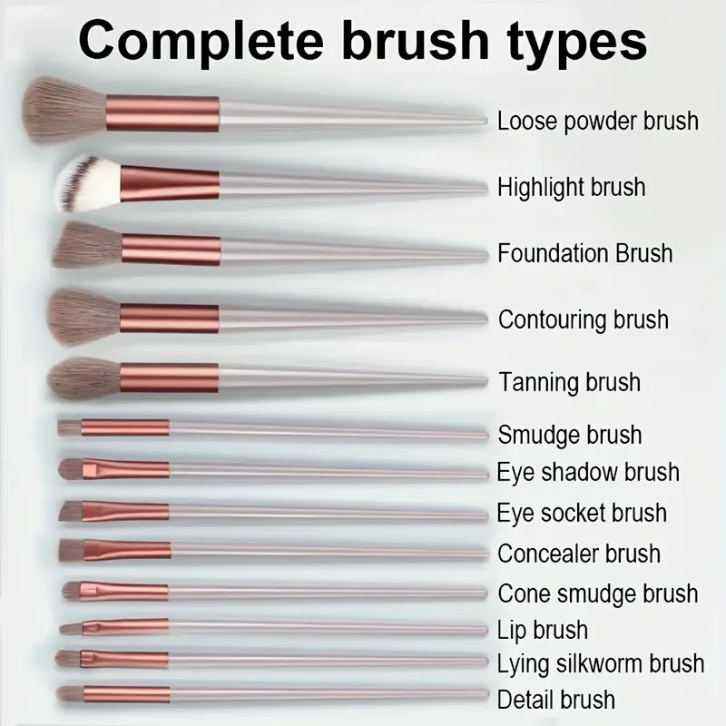 Makeup Brush Set Soft Fluffy Professional