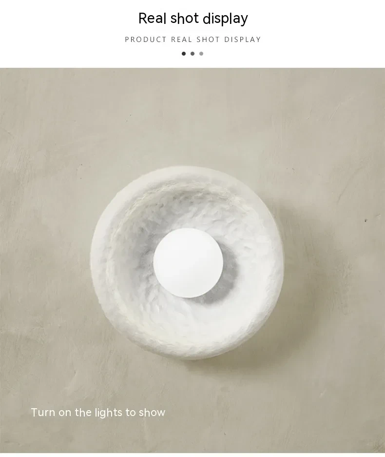 Japanese-style Simple Silent Wall Lamp