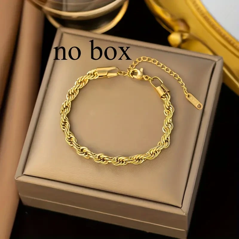 Golden Necklace And Bracelet