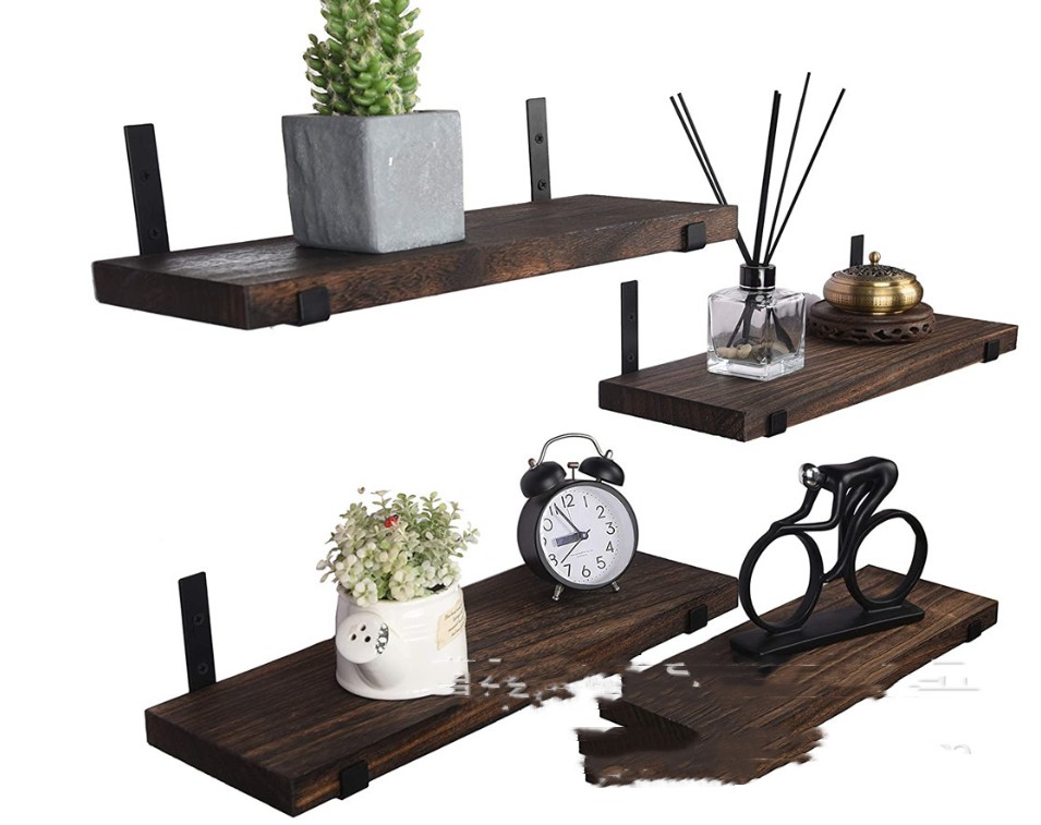 American Style Wooden Wall Shelving