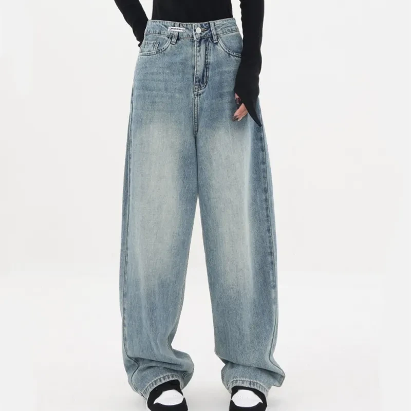 Women's Wide-Leg High Waist Jeans