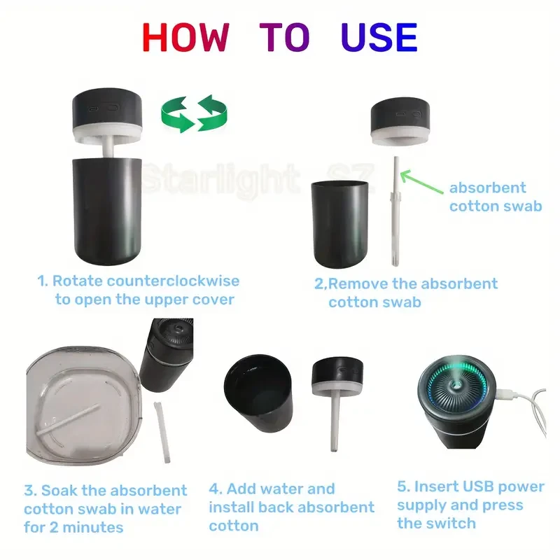 Aromatherapy Machine With USB Humidifier,