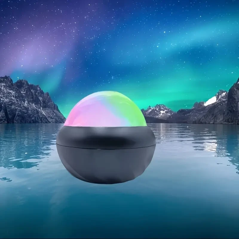 Dreamy Starry Sky Projector - 360 Panoramic View, Multi-Color LED Light with Remote