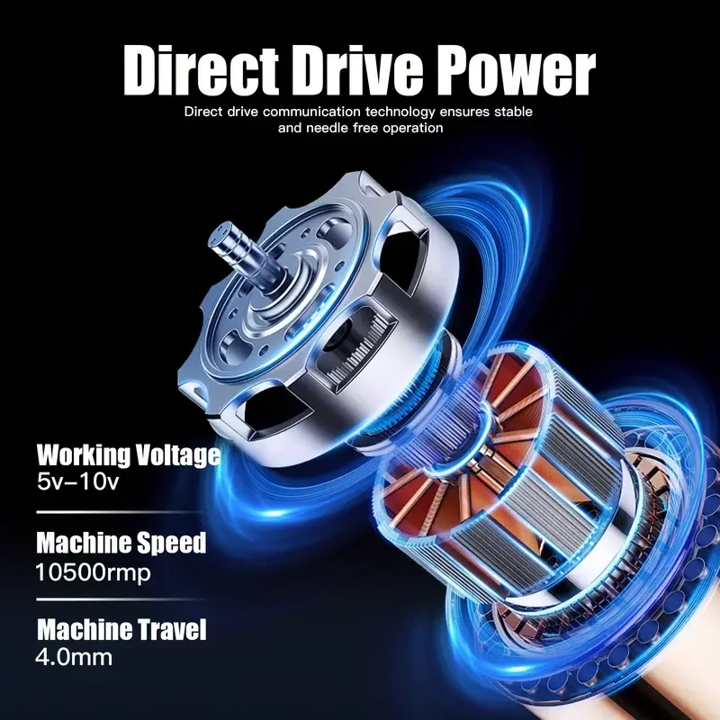 Complete Tattoo Kit with LED Screen: