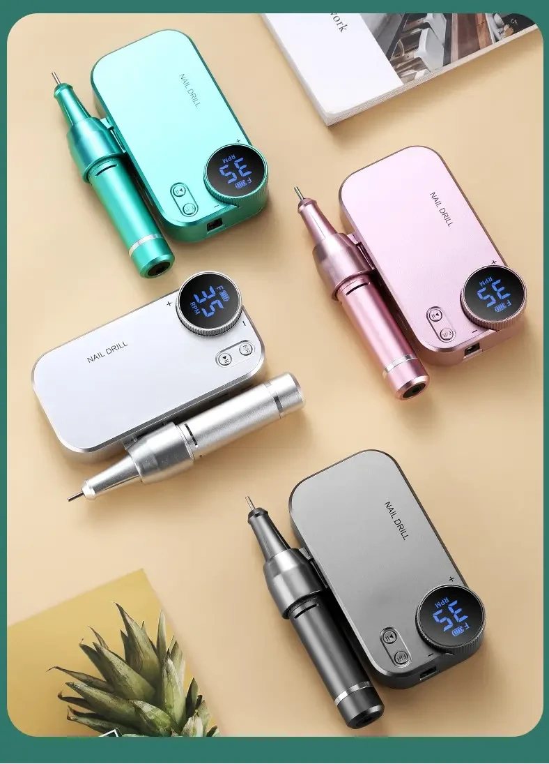 Portable Efile Drill Kit For Acrylic Gel Nails