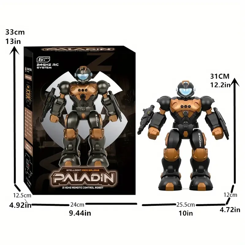 Voice-Interactive Remote Control Robot - Gesture Sensing, Singing & Dancing Toy