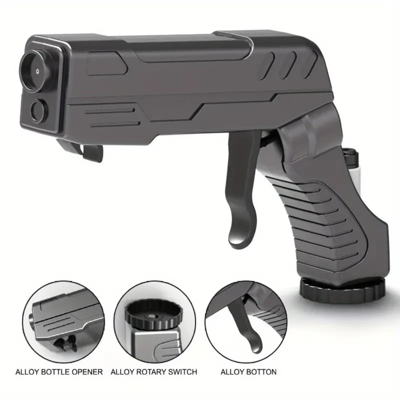 Champagne & Beer Spray Gun - Perfect for Bar Parties, Wine Stopper Dispenser, Game Accessory