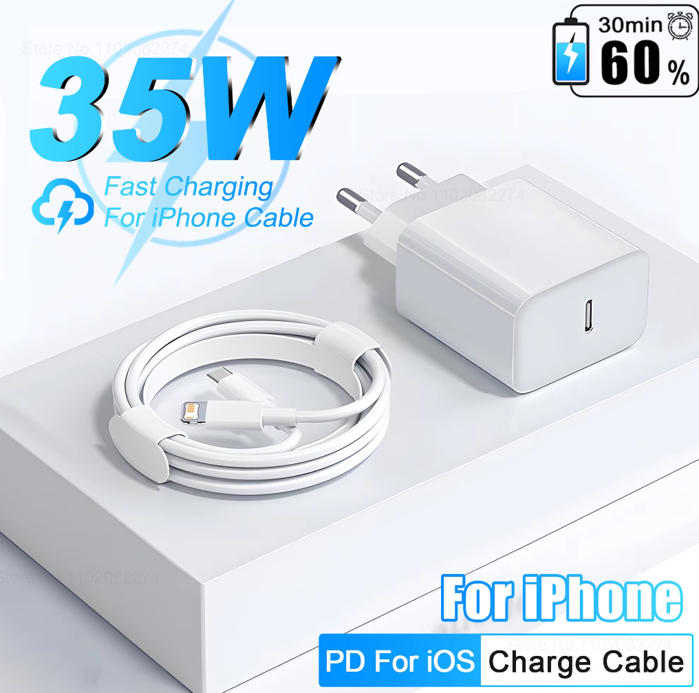 For Apple 35W For iPhone Charger USB Type C