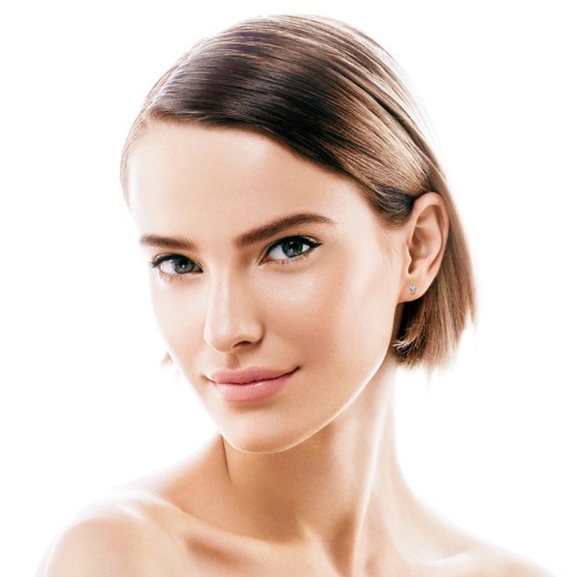 Fashion Simple Diamond Stud Earrings Female Personality Trendy Cool Style Earrings