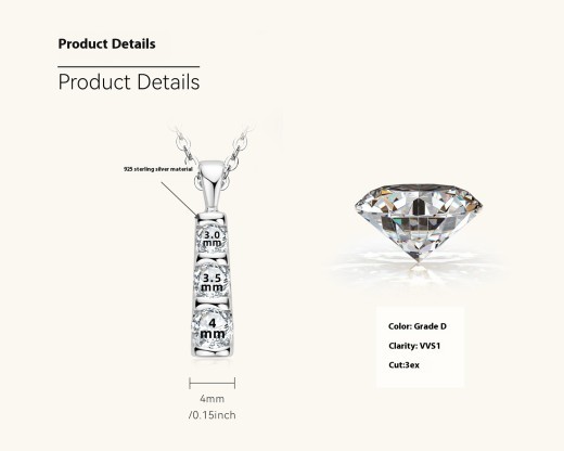 Light Luxury Minority Diamond Necklace Women's Advanced Design S925 Silver