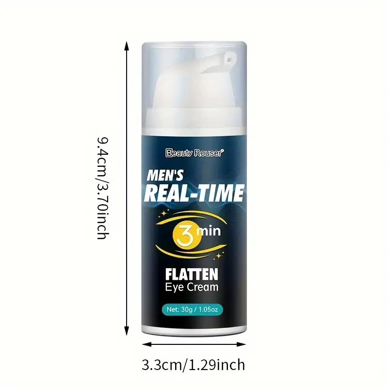 Beauty Rouser Men's Eye Firming Gel - Hydrating & Puffiness-Reducing (30g)