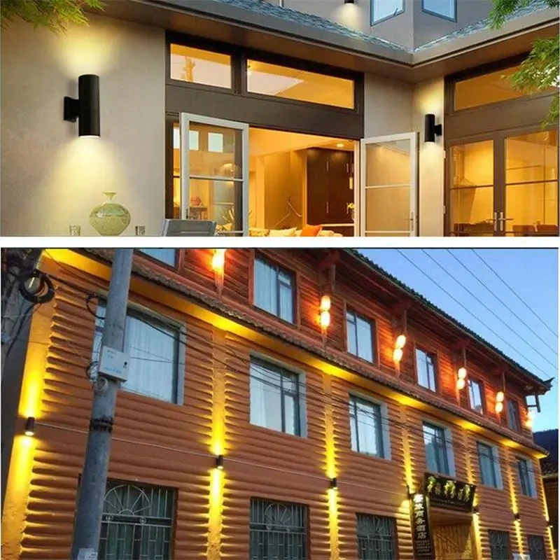 Double Head Round Wall Lamp