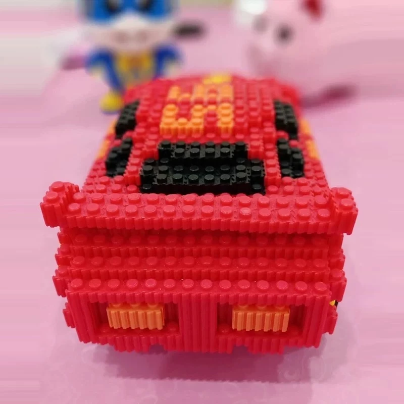 SMY Toystown Nano Block Car Lightning McQueen Bricks Education Nano Block / 3D Block Toys